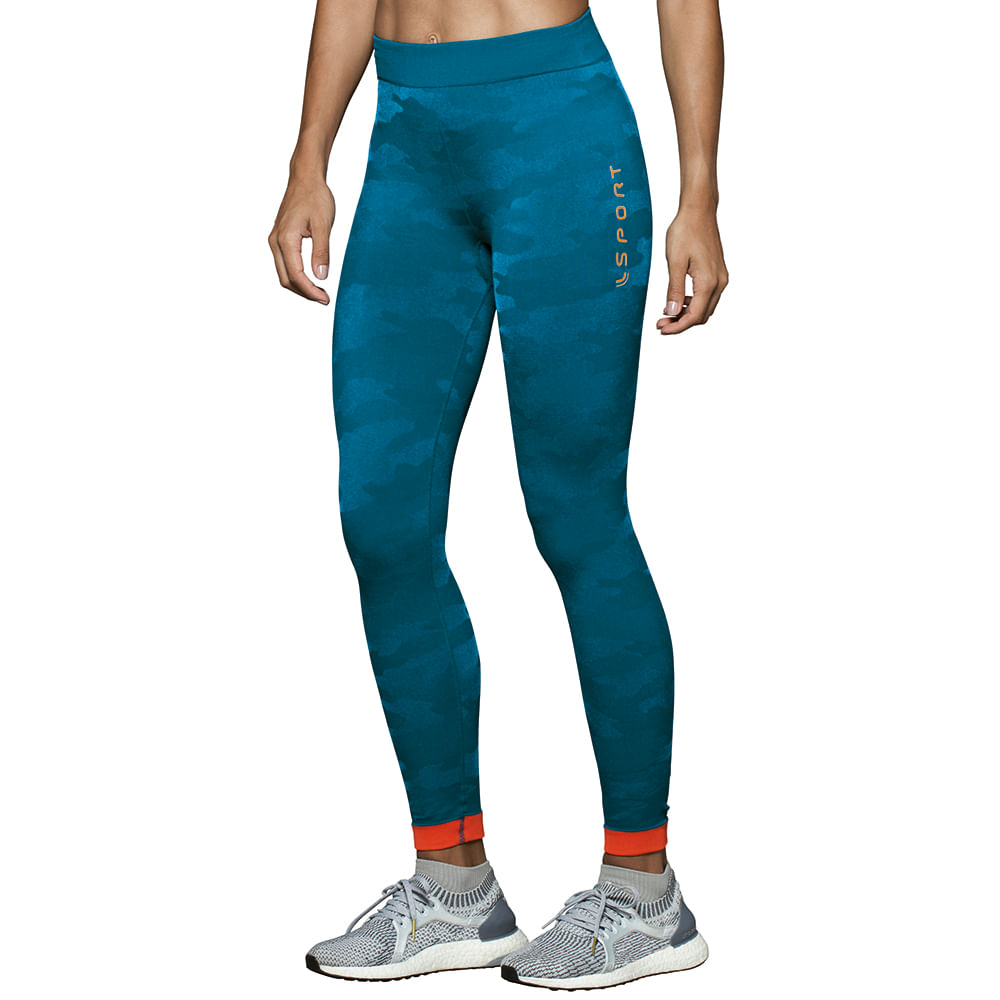 Calça Lupo 71711-001 Legging Camuflada - meiassaojose